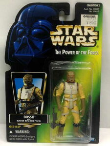 g~[STAR WARS THE POWER OF THE FORCE X^[EEH[Y tBMAy{XN BOSSK with BLASTER RIFLE AND PISTOLzݗL
