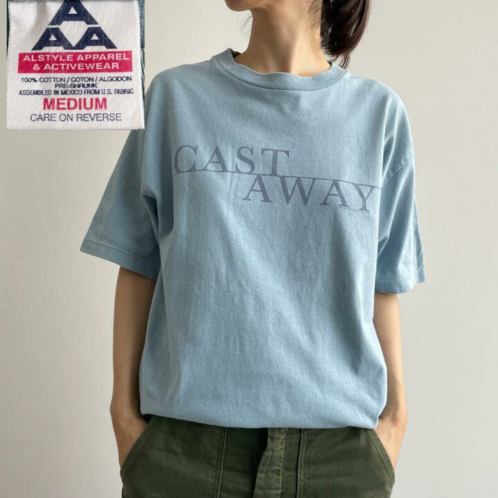 楽天市場】GF134 Tシャツ 映画 CAST AWAY ムービーT トムハンクス 