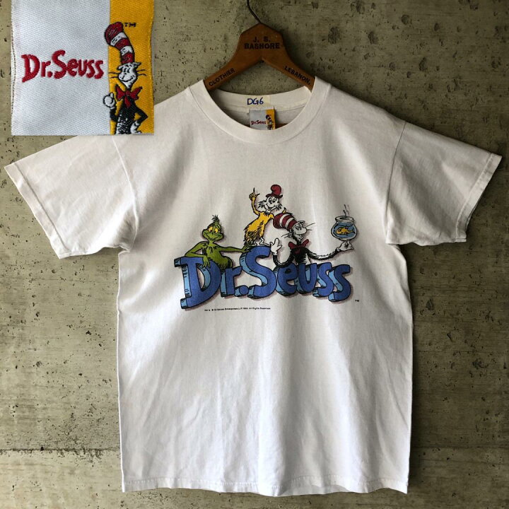 楽天市場】DG6 Tシャツ アメリカ古着 98年 90s ドクタースース 