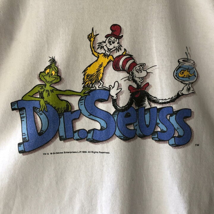 楽天市場】DG6 Tシャツ アメリカ古着 98年 90s ドクタースース 
