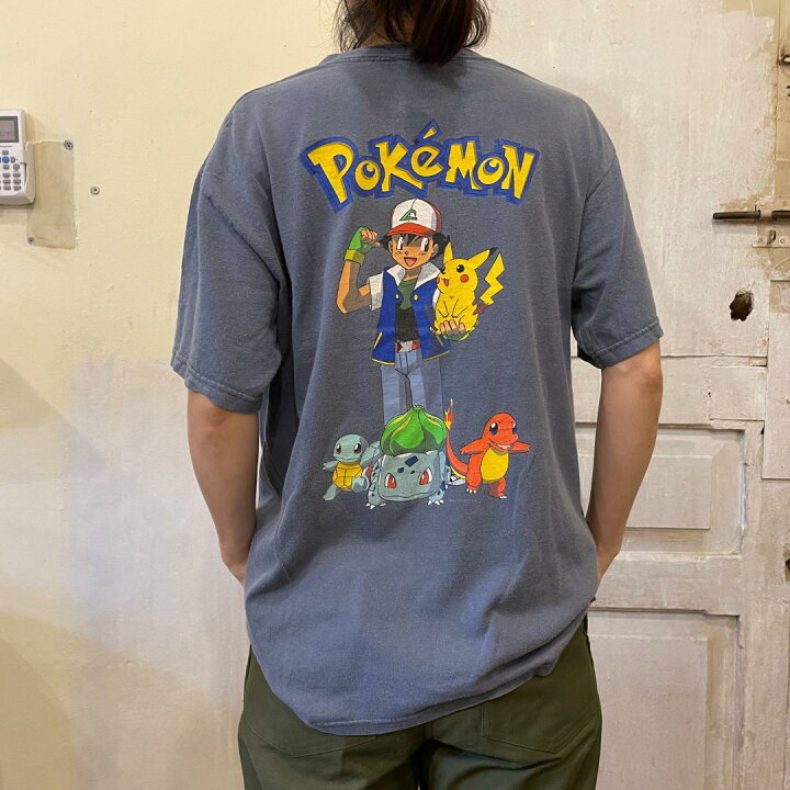 楽天市場】【GF156】90s ポケモン 任天堂 オフィシャル Tシャツ 