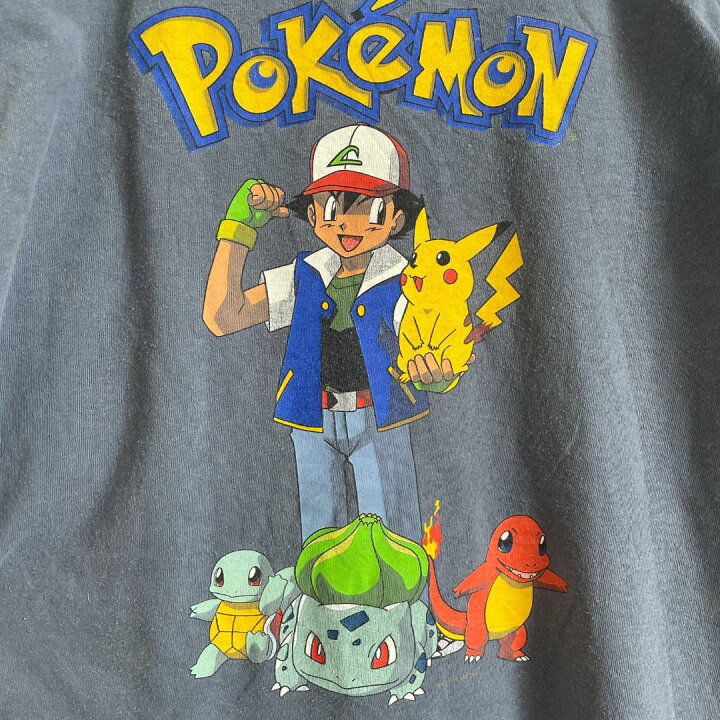 楽天市場】【GF156】90s ポケモン 任天堂 オフィシャル Tシャツ 