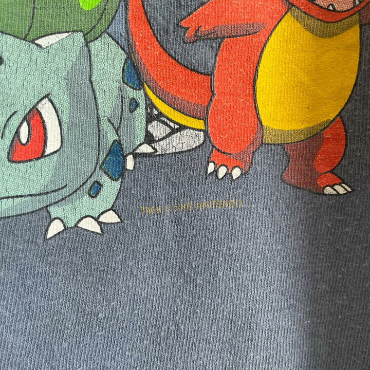 楽天市場】【GF156】90s ポケモン 任天堂 オフィシャル Tシャツ 