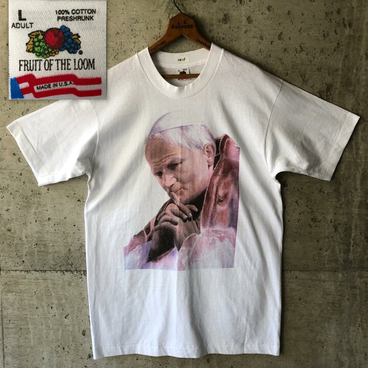 楽天市場】【XZ29】Tシャツ ローマ法王 教皇フランシスコ ビンテージ 