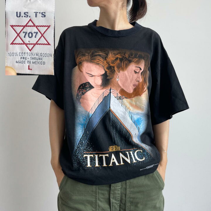 楽天市場】GF107 映画 ムービーT タイタニック ヴィンテージ Tシャツ 