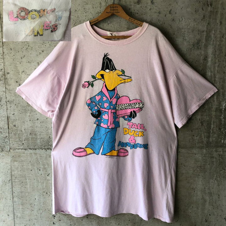 楽天市場】【DF14】 Tシャツ ルーニー・テューンズ アニメ ダフィー 