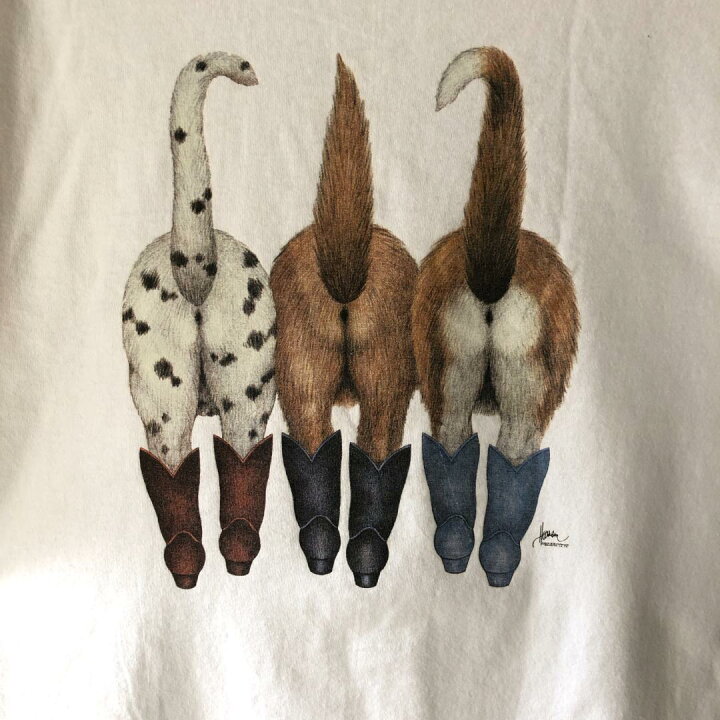 楽天市場】【DF39】 Tシャツ アニマル 犬 ドッグ イラスト アート 90s 