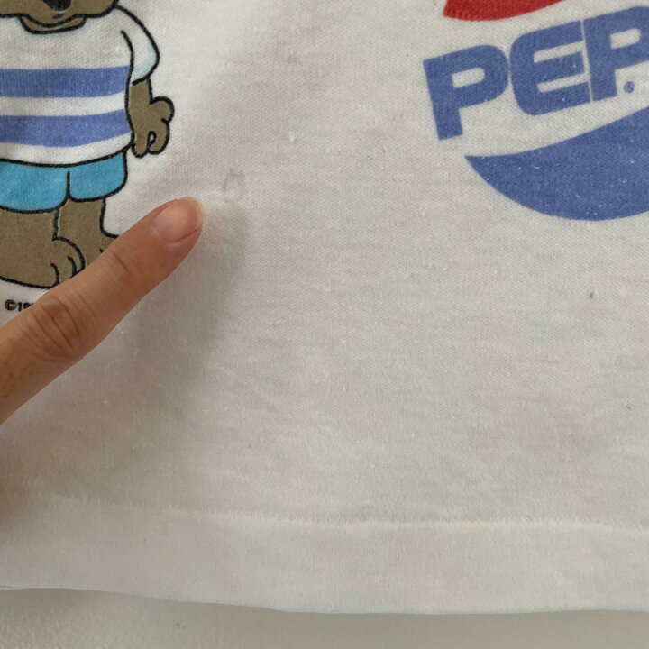 楽天市場】GF551 Tシャツ 80s ビンテージペプシ クマ USA製 激カワ 白T 
