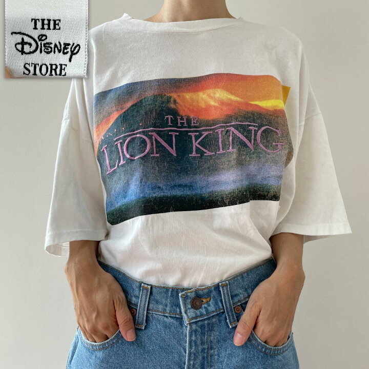 楽天市場】GF522 Tシャツ 90s アニメ ライオンキング USA製 刺繍 