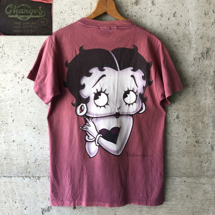 楽天市場】XZ212 Tシャツ 90s ビンテージ Betty Boop パロディ USA 