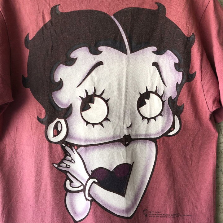 楽天市場】XZ212 Tシャツ 90s ビンテージ Betty Boop パロディ USA