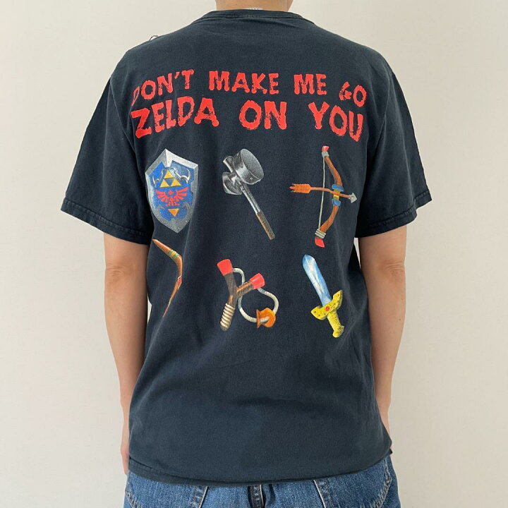 楽天市場】GF510 任天堂64 90s ゲームT Tシャツ ゼルダの伝説 時の 