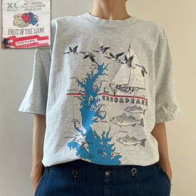 GF555 Tシャツ チェサピーク バージニア州 USA スーベニア 90s