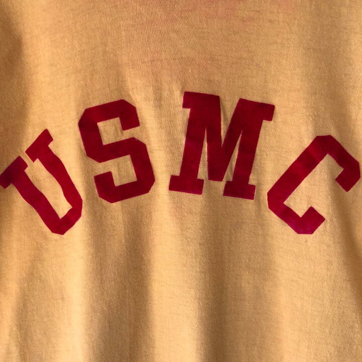 楽天市場】XZ174 Tシャツ 70s ビンテージ USMC マリンコープ リンガー 