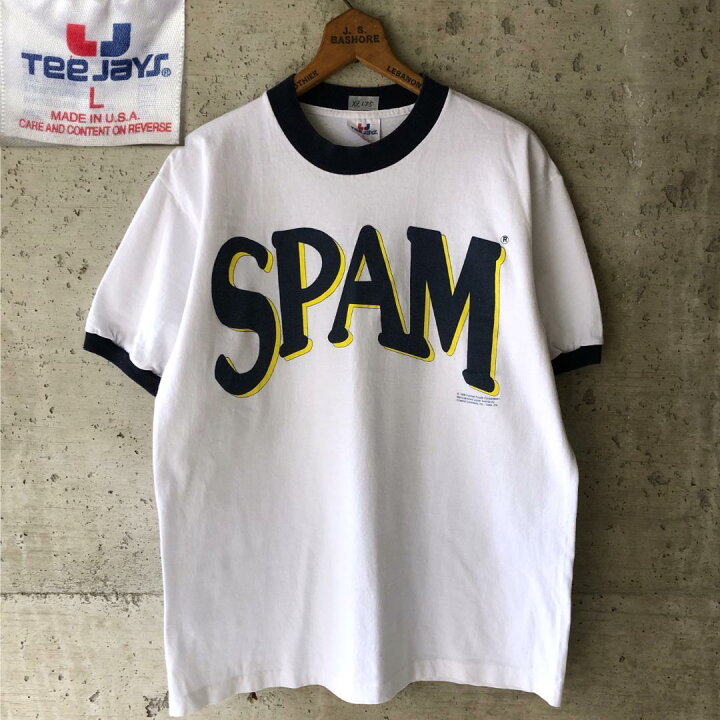 楽天市場】XZ175 90s スパム spam Tシャツ 企業 リンガー ハム USA製 