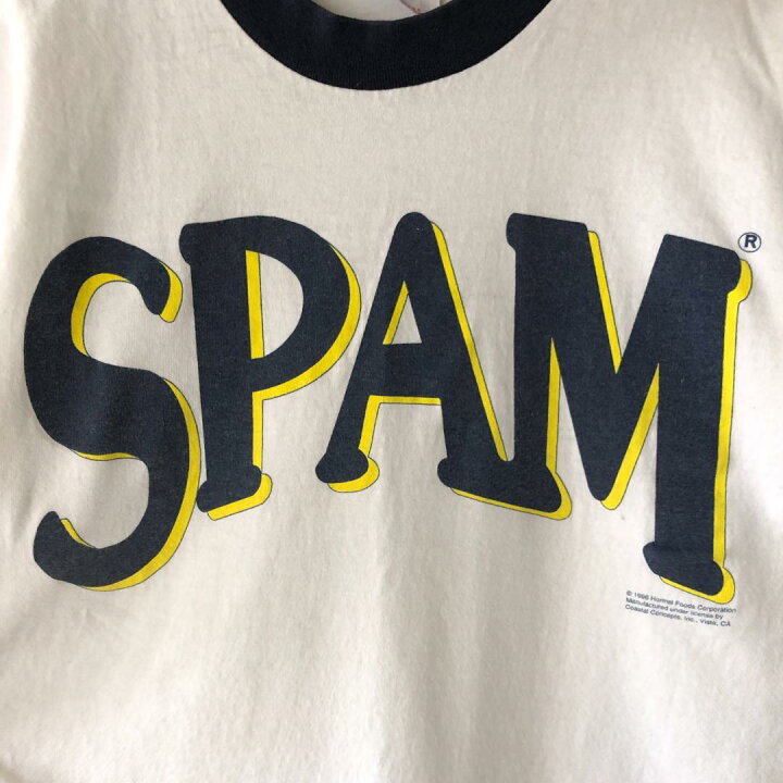 楽天市場】XZ175 90s スパム spam Tシャツ 企業 リンガー ハム USA製 