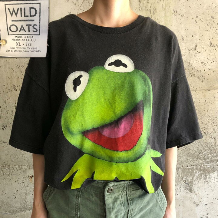 楽天市場】XZ140 90s Kermit Tシャツ カーミット セサミストリート XL 