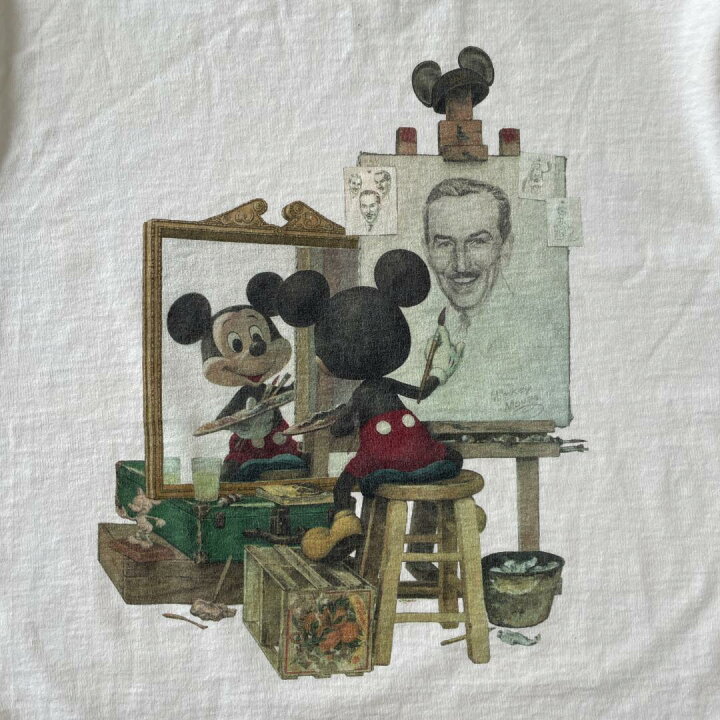 楽天市場】GF612 Tシャツ ディズニー 自画像 アート 90s ノーマン 