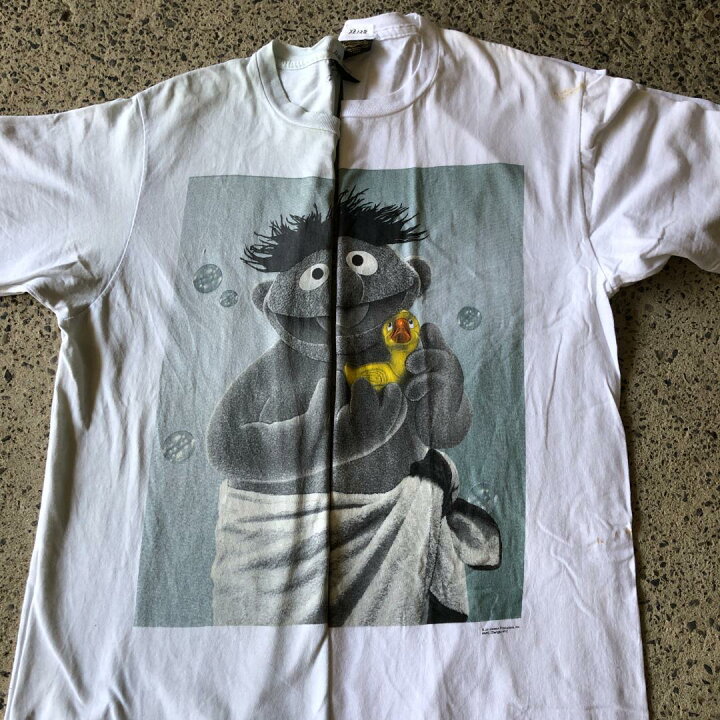 楽天市場】XZ180 Tシャツ アーニー セサミストリート 90s XL カルバン 