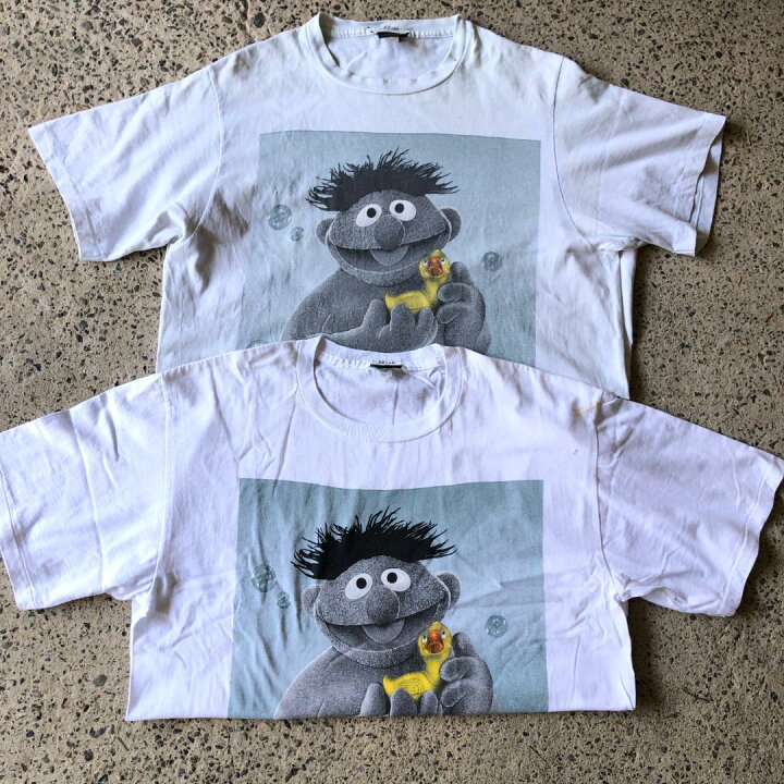 楽天市場】XZ180 Tシャツ アーニー セサミストリート 90s XL カルバン 