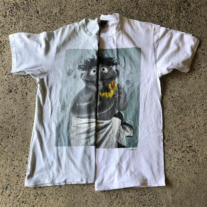 楽天市場】XZ180 Tシャツ アーニー セサミストリート 90s XL カルバン 