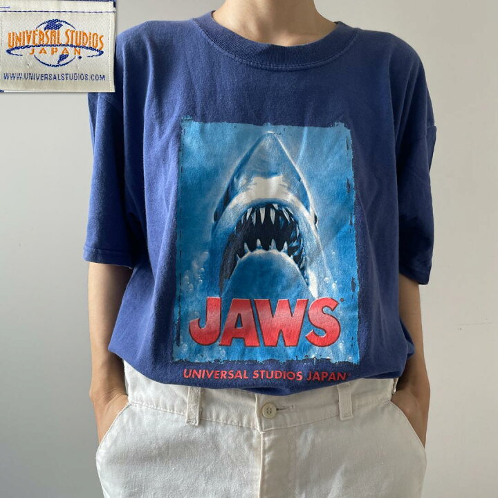 ジョーズ tシャツ ユニバ USJ ジョーズTシャツ150サイズユニバーサル 