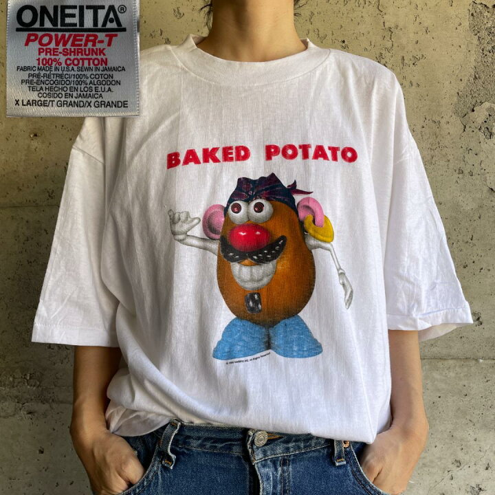 楽天市場】XZ70 Tシャツ トイストーリー ポテトヘッド 90s ムービーT 