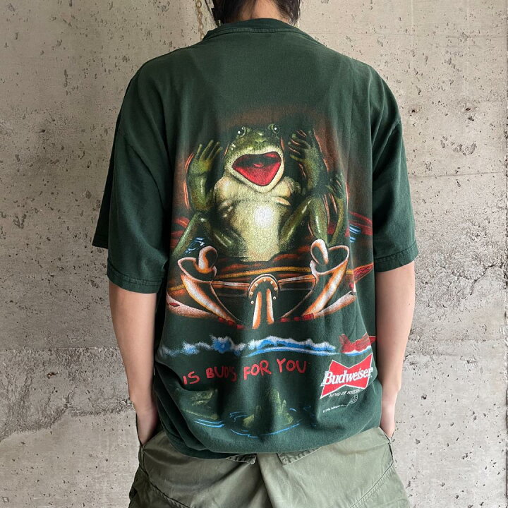 楽天市場】XZ61 Tシャツ ビール バドワイザー プロモ 両面プリント 