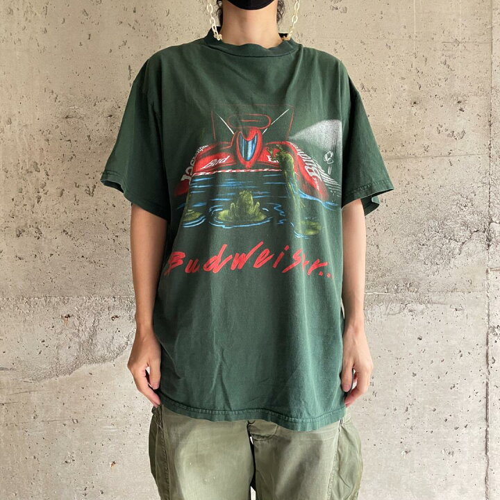 楽天市場】XZ61 Tシャツ ビール バドワイザー プロモ 両面プリント 