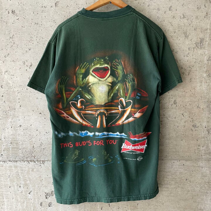 楽天市場】XZ61 Tシャツ ビール バドワイザー プロモ 両面プリント 