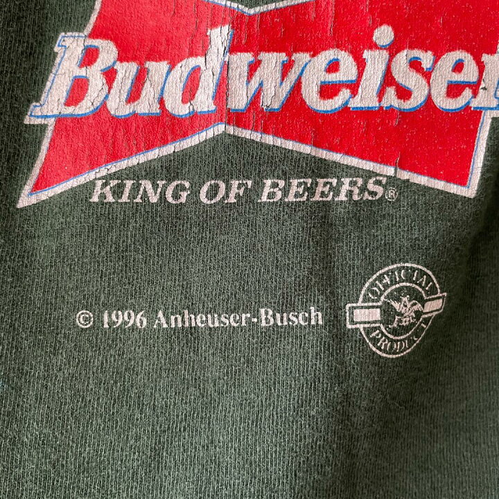 楽天市場】XZ61 Tシャツ ビール バドワイザー プロモ 両面プリント 
