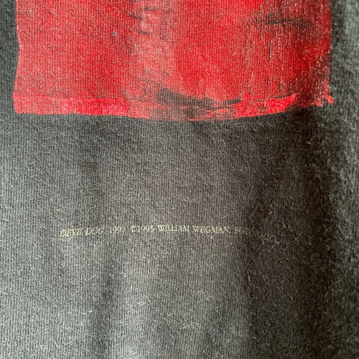 楽天市場】GF247B 90年 90s Tシャツ ビンテージ ウィリアム ウェグマン 