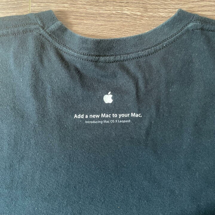楽天市場】GF385 Tシャツ Apple 企業T アドT ロゴ Mac OSX レパード 
