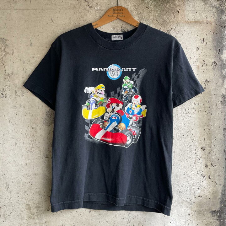 楽天市場】GF250B Tシャツ マリオカート wii ゲームT マリオ 00s 