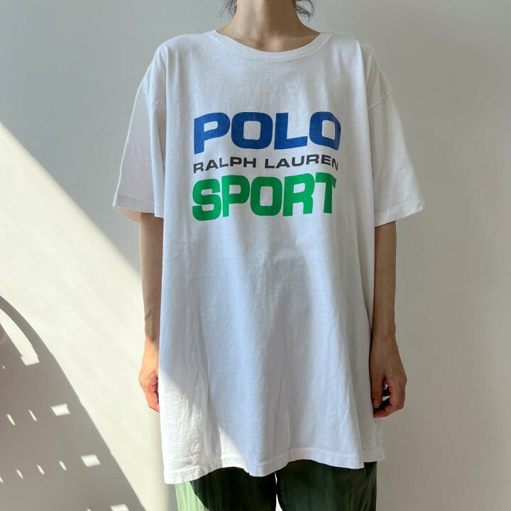 楽天市場】90s Tシャツ ラルフローレン ポロスポーツ 白T ロゴ : 福井 