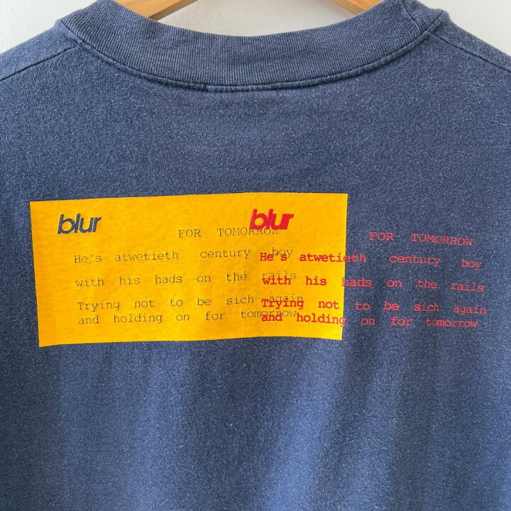 楽天市場】GF294 Tシャツ ブラー blur for tomorrow ロック バンド 