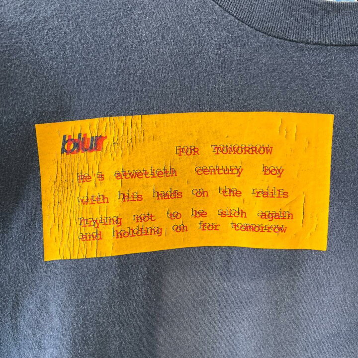 楽天市場】GF294 Tシャツ ブラー blur for tomorrow ロック バンド 