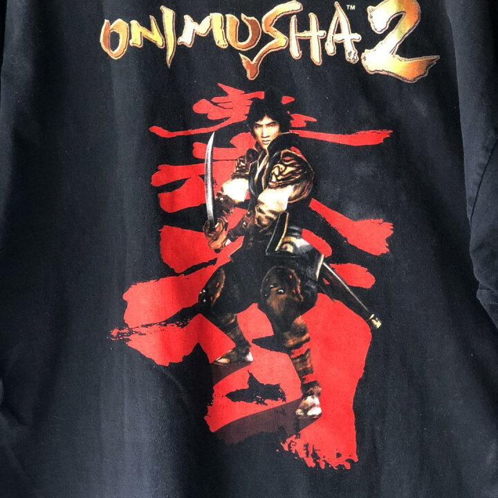楽天市場】XZ111 Tシャツ 鬼武者 ONIMUSHA2 カプコン ゲームT 00s