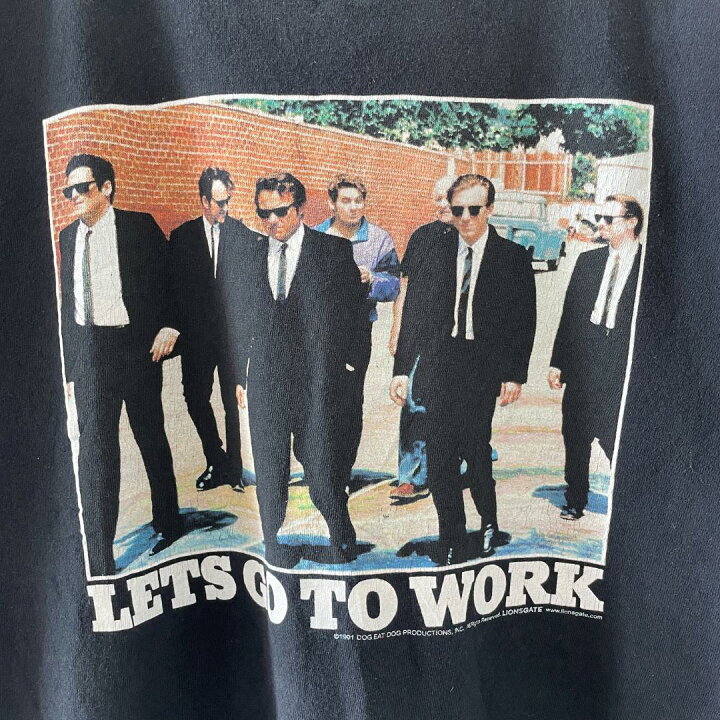 楽天市場】GF484 Tシャツ ムービーT 映画 レザボアドッグス ブラック 