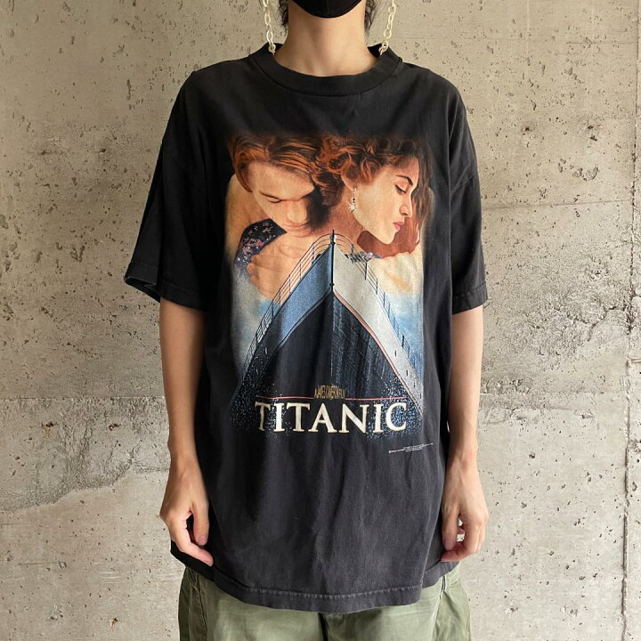 楽天市場】XZ62 映画 ムービーT タイタニック ヴィンテージ Tシャツ 