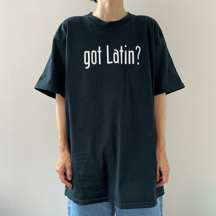 楽天市場】GF480 Tシャツ got milk パロディ 00s 黒T ゴットミルク 