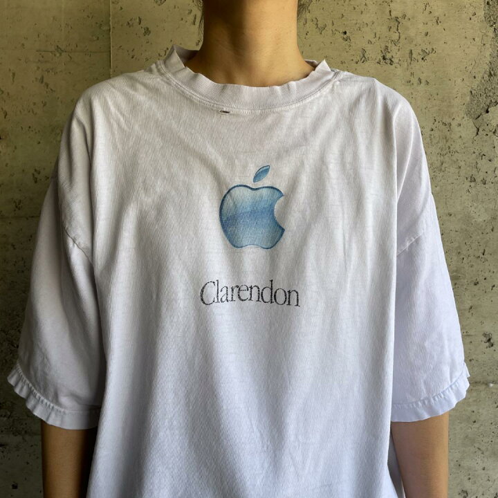 楽天市場】XZ71 Tシャツ Apple 企業T アドT ロゴ Mac アップルストア 