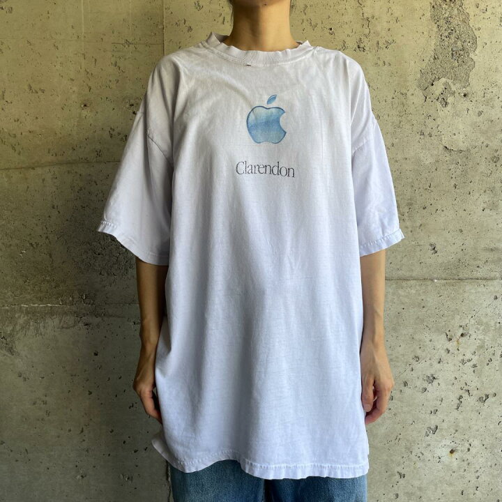 楽天市場】XZ71 Tシャツ Apple 企業T アドT ロゴ Mac アップルストア 
