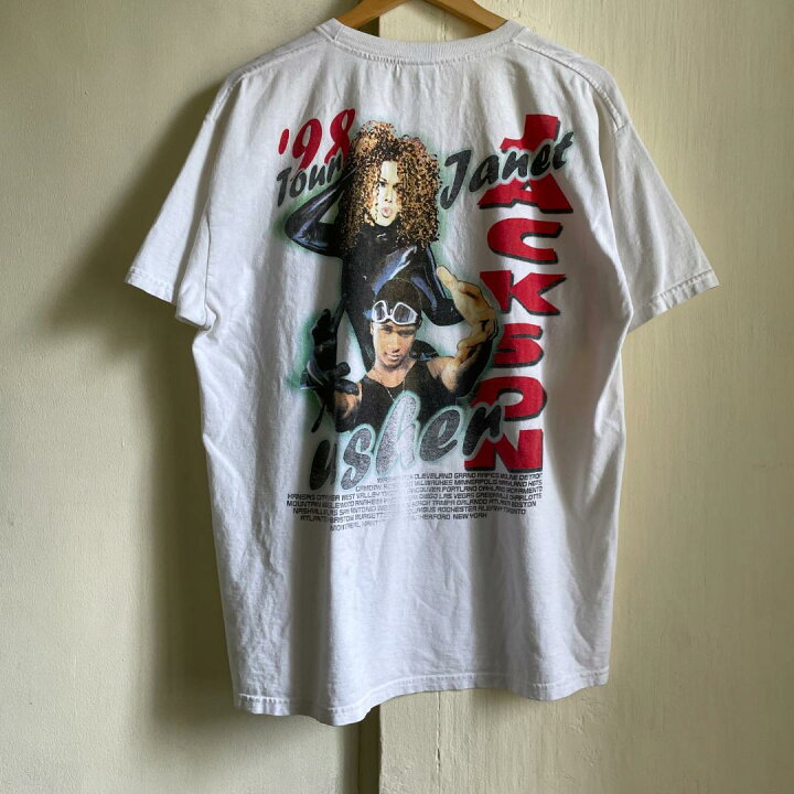 楽天市場】GF205 Tシャツ ジャネットジャクソン 98年 90s ツアーT 