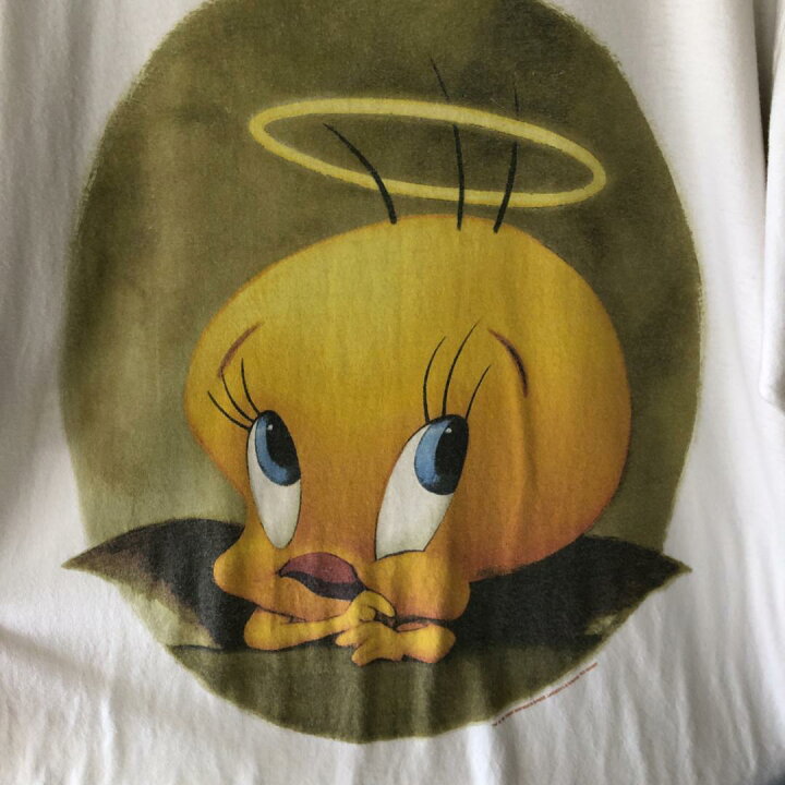 楽天市場】GF813 90s Tシャツ トゥイーティー エンジェル 天使 Tweety 