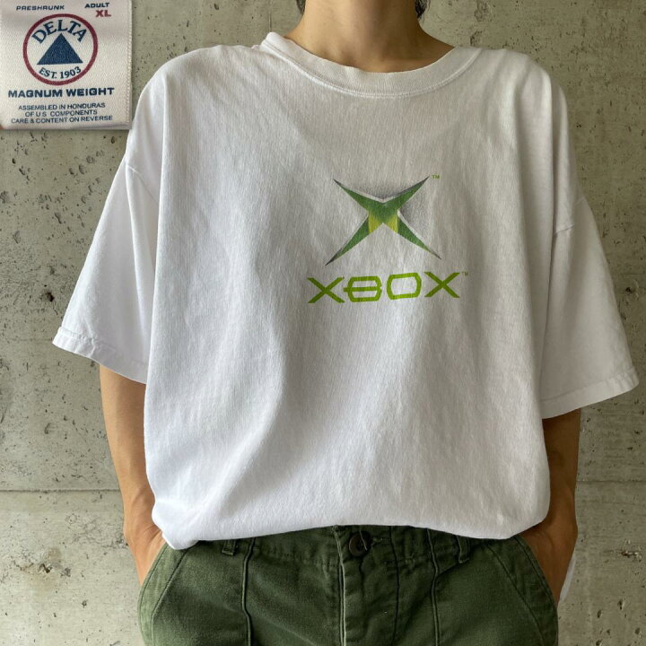 楽天市場】AE7 Tシャツ 00s ゲーム機 XBOX プロモ マイクロソフト ロゴ 