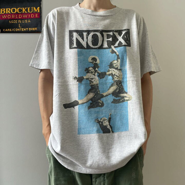 楽天市場】GF800 Tシャツ 90s NOFX バンド バンT 1994年ツアーアルバム 