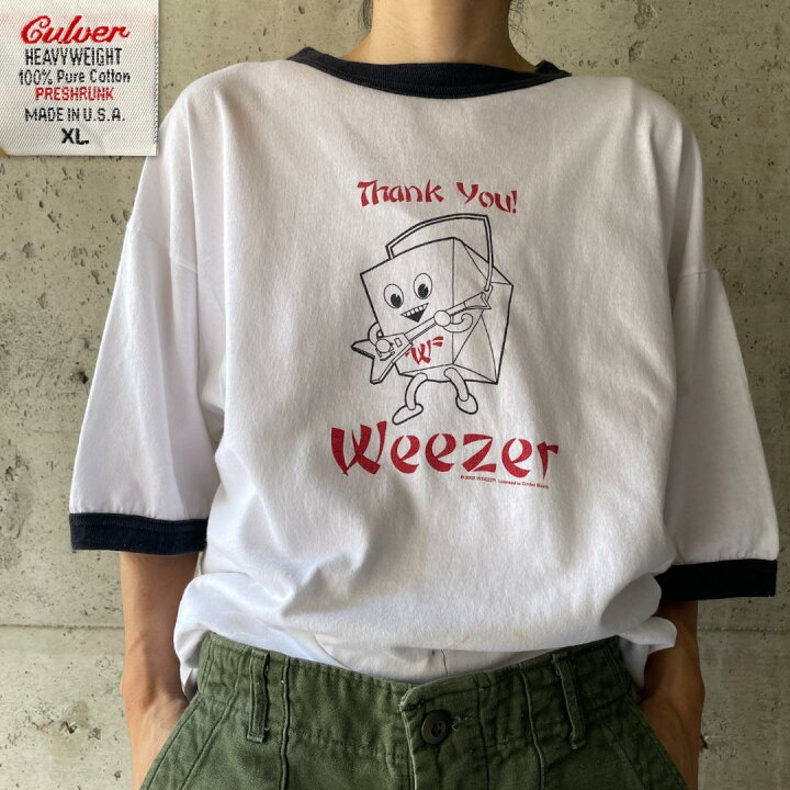 楽天市場】AE2 ウィーザー WEEZER 00s USA製 リンガー Tシャツ XL 