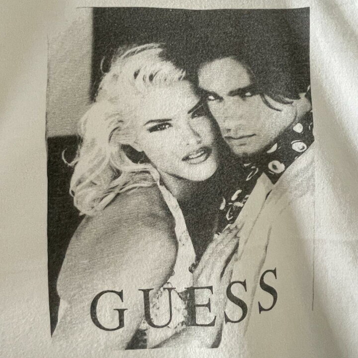 楽天市場】GF807 Tシャツ 90s ゲス GUESS アンナ ニコル スミス 広告 