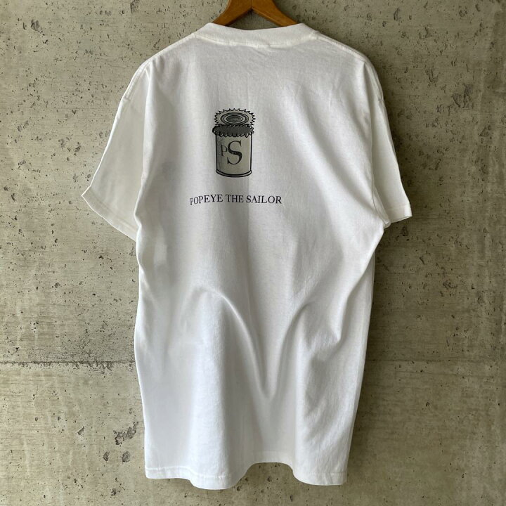 楽天市場】XZ356 Tシャツ 90s ポパイ ベティ カルバンクライン 